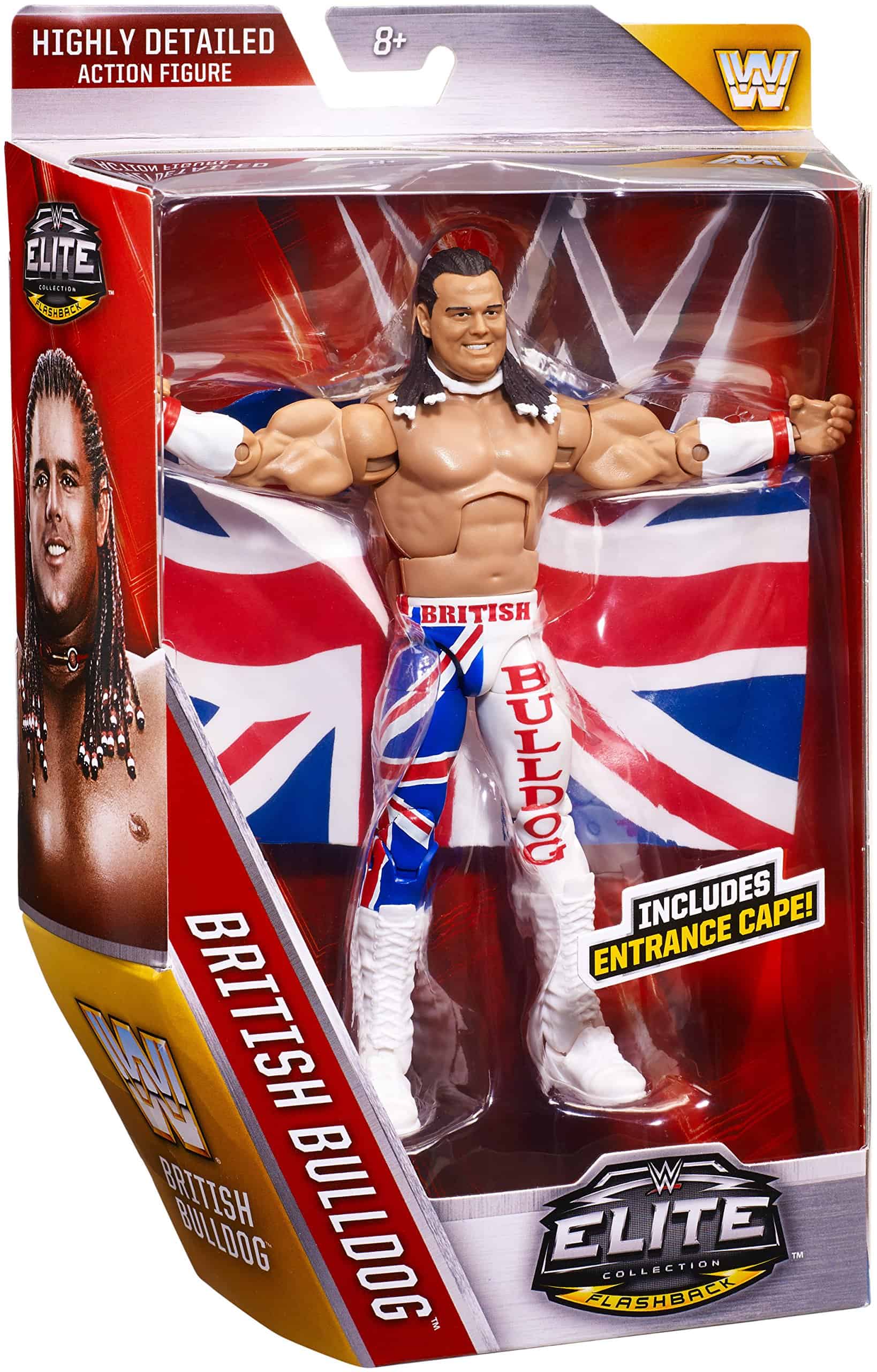 Figura WWE Elite, British Bulldog - Imagen 7