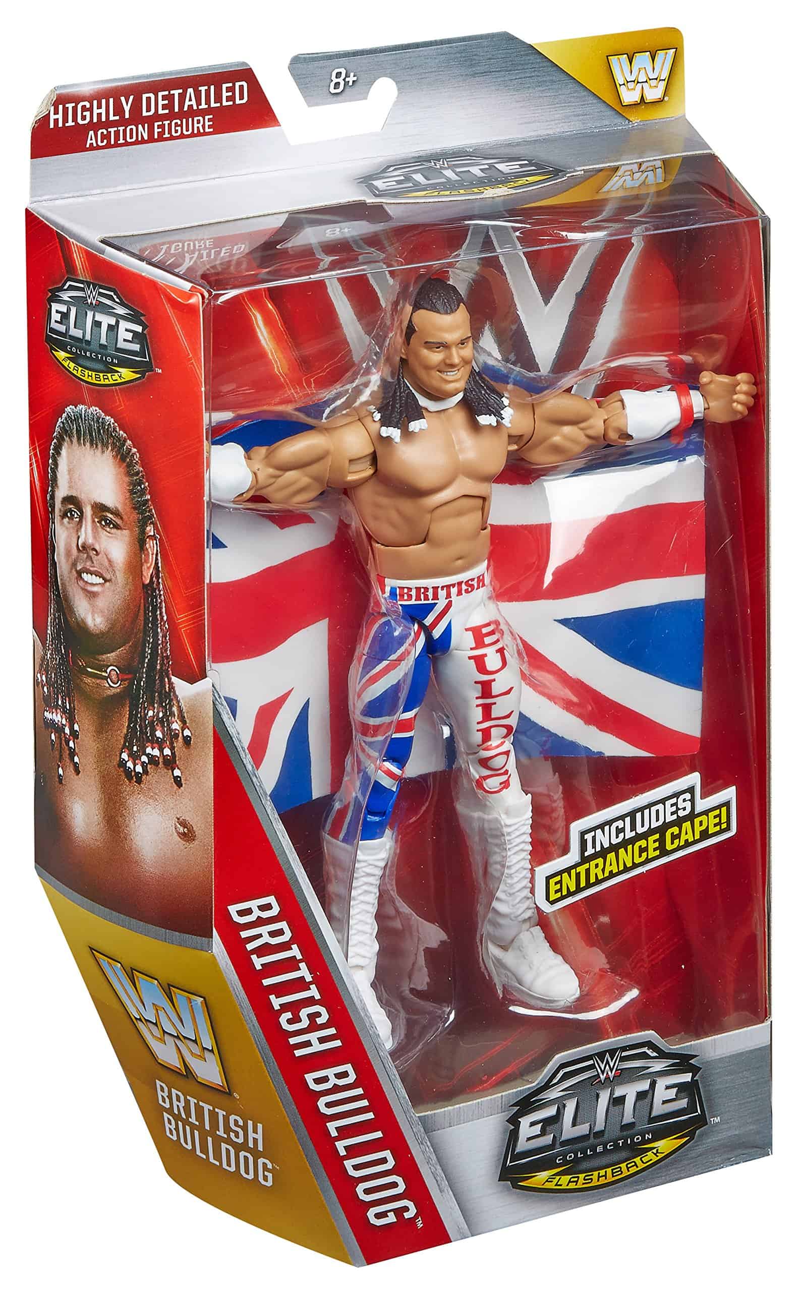 Figura WWE Elite, British Bulldog - Imagen 5