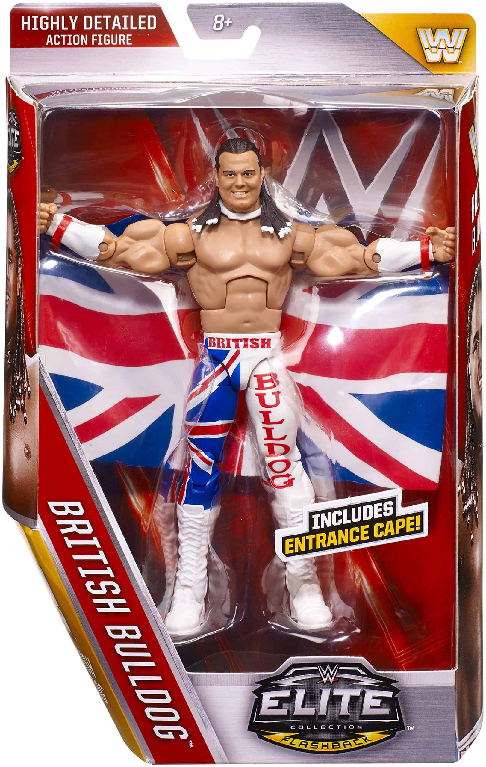 Figura WWE Elite, British Bulldog - Imagen 6