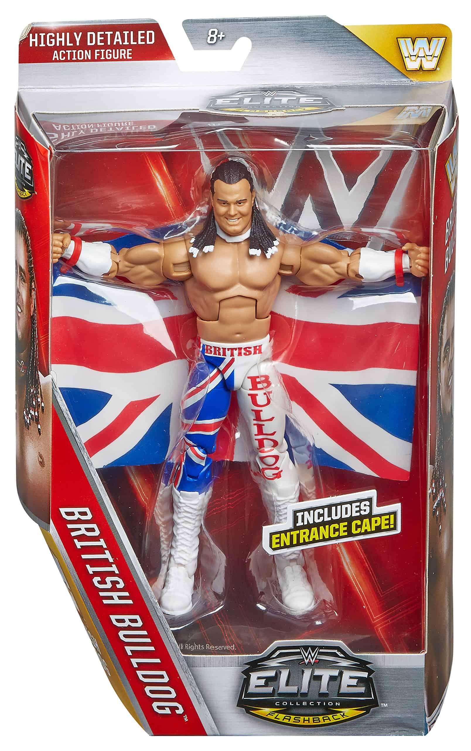 Figura WWE Elite, British Bulldog - Imagen 8