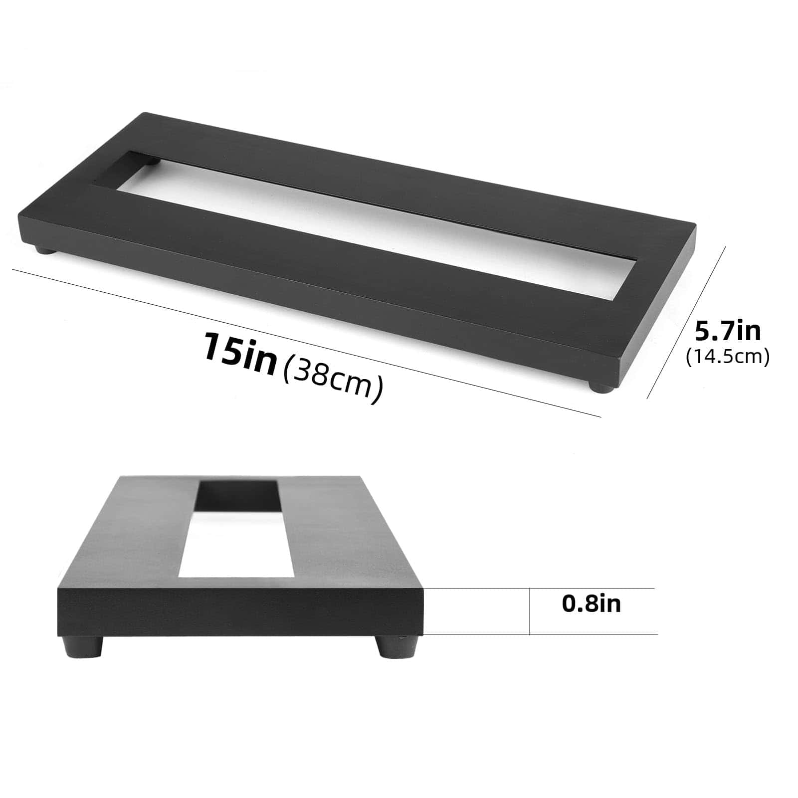 Pedalboard Mr.Power 15 x 5.7 pulgadas Portátil 0.75lb Súper - Imagen 4