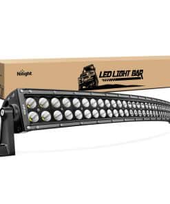 Nilight - 71017C-A 54" 312W Curvo Luces de Trabajo LED