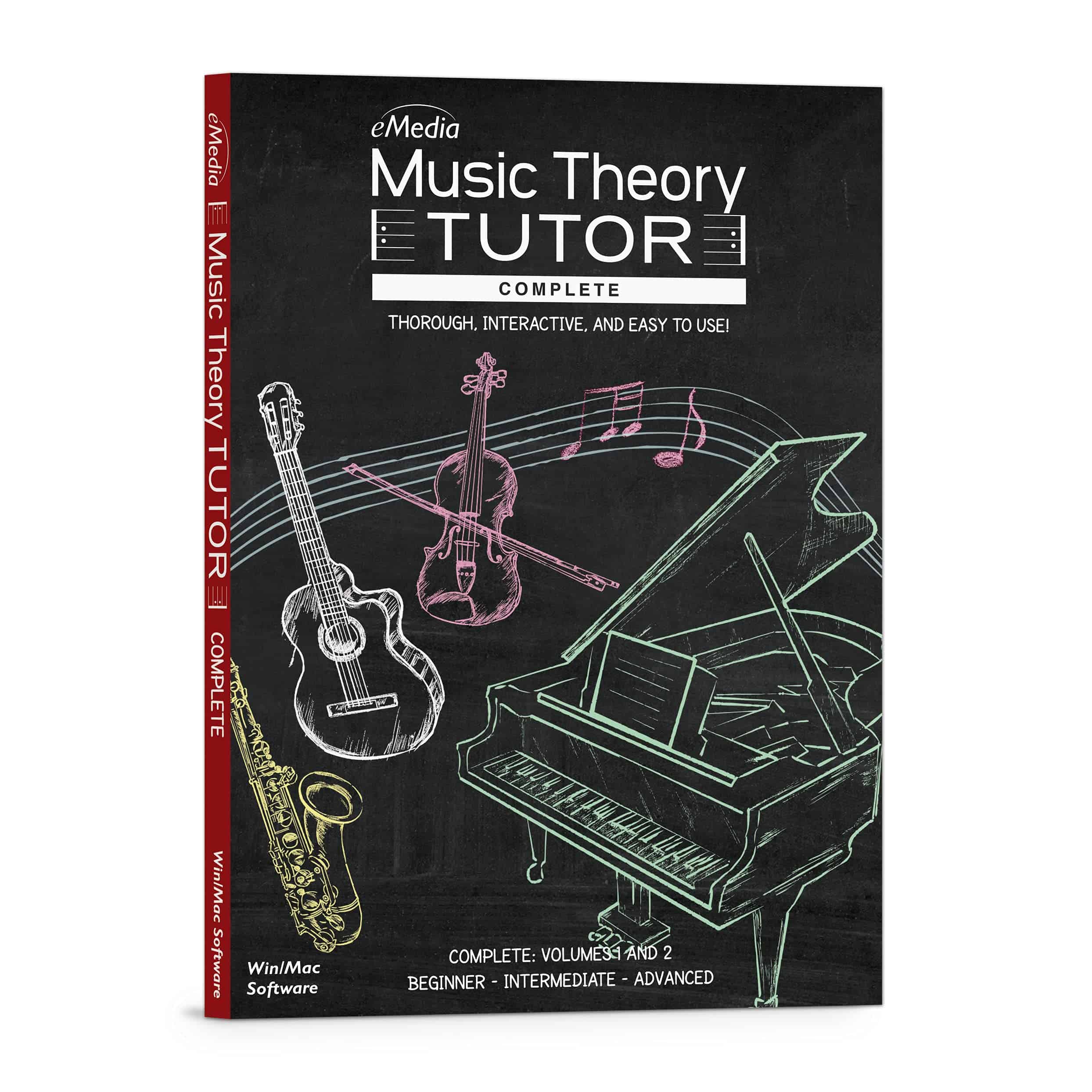 eMedia Music Theory Tutor Complete (Vol 1 & Vol 2) -
