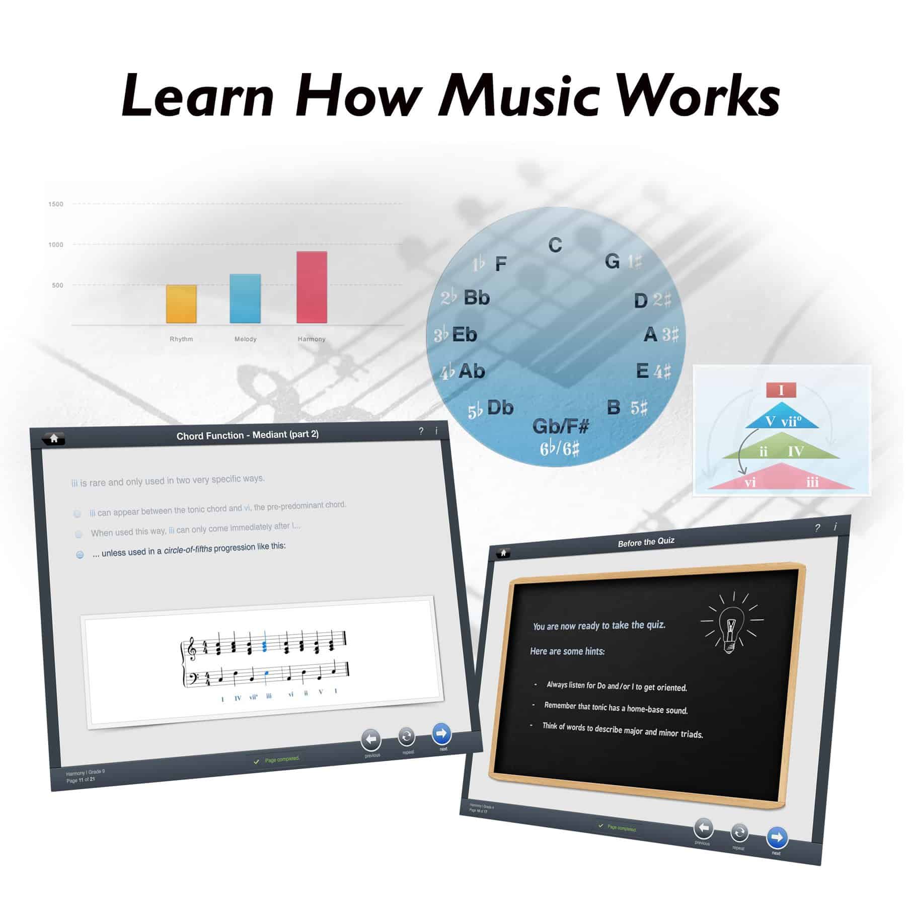 eMedia Music Theory Tutor Complete (Vol 1 & Vol 2) - - Imagen 3