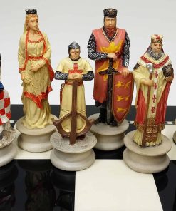Juego de Ajedrez de la Época de las Cruzadas Hombres Árabes