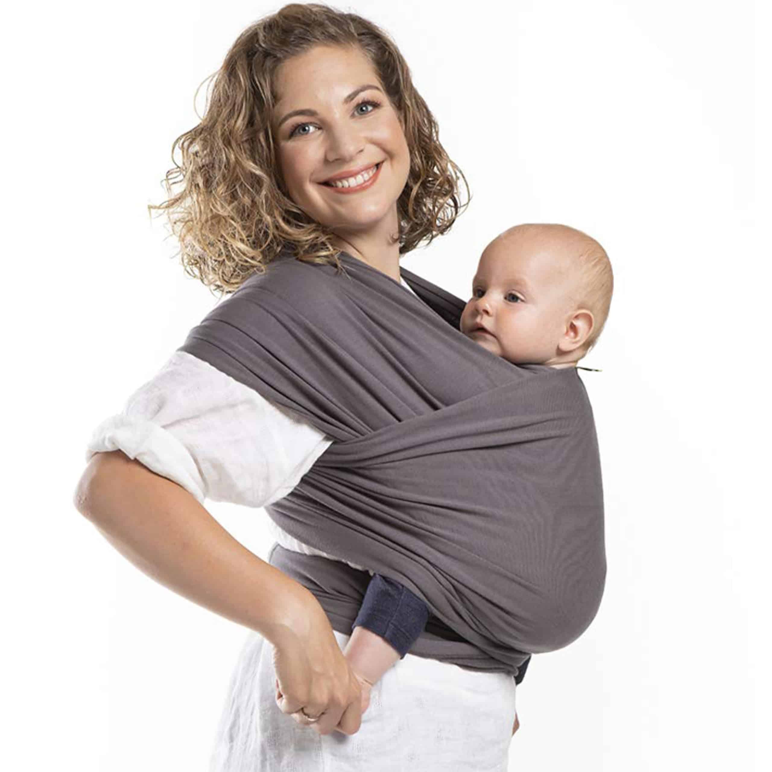 Portabebés Boba Baby Wrap - Portador Original de Bebés para