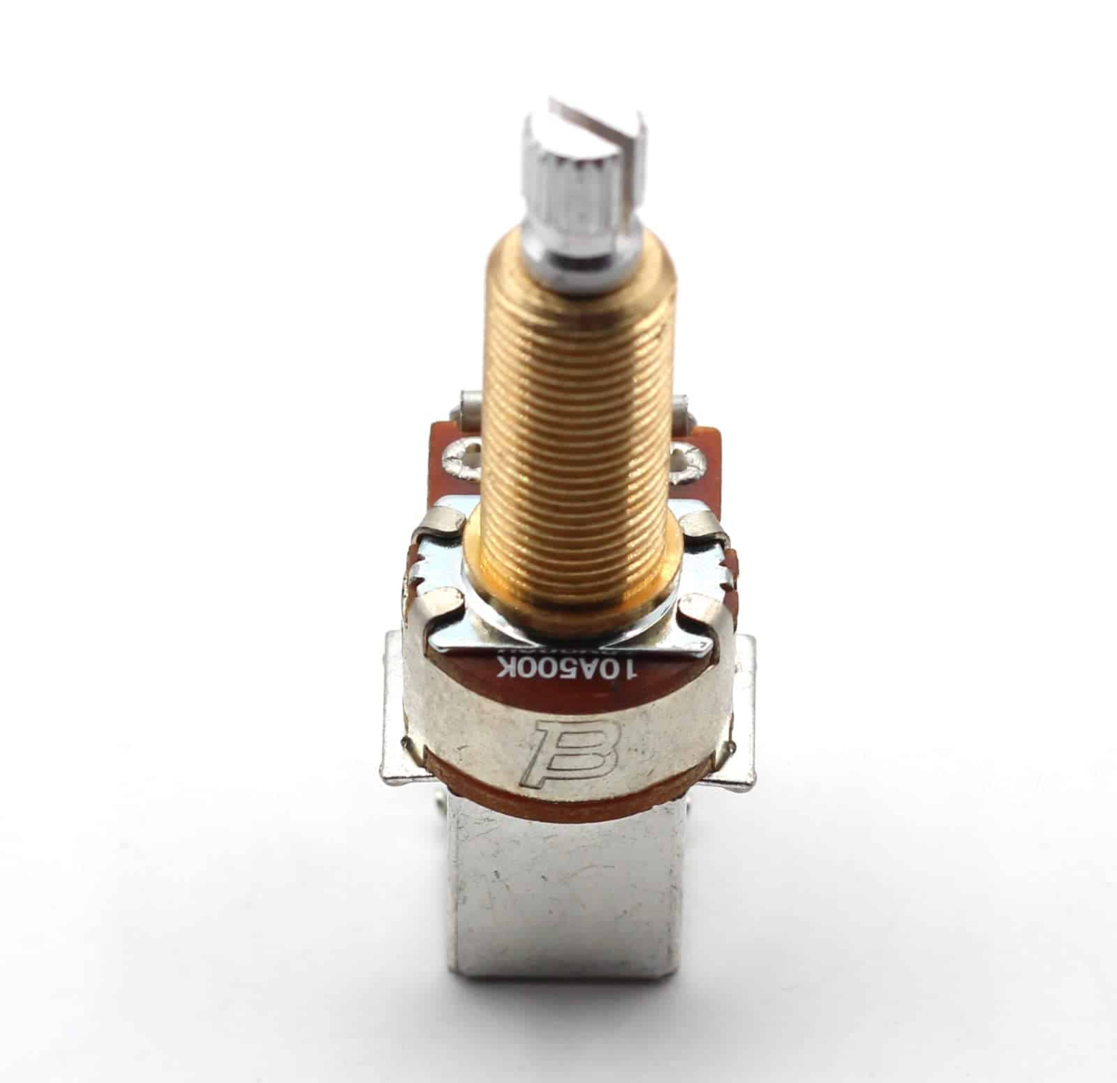 Par (2X) Bourns 500K Potenciómetro de Eje Dividido Largo - Imagen 5