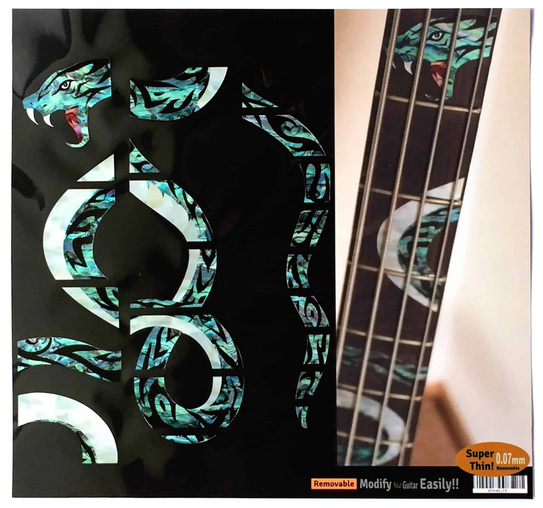 Calcomanías de incrustaciones de marcadores -retorcida