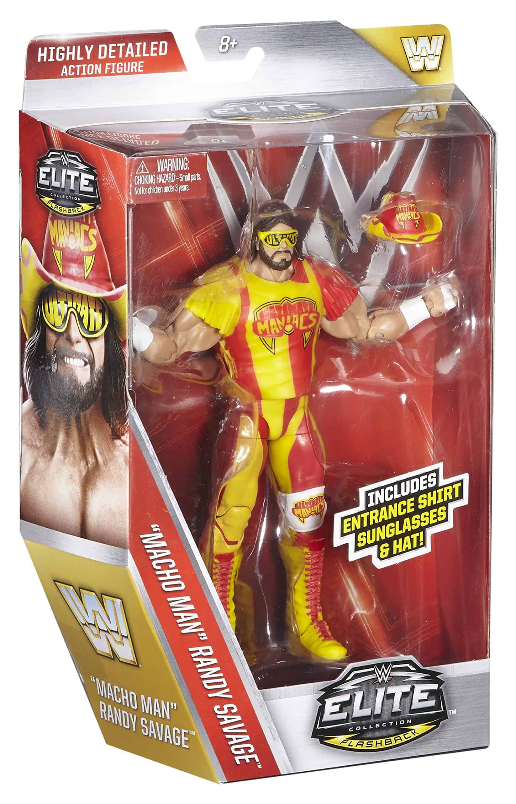 Figura WWE Elite Ultimate Maniac Randy Savage - Imagen 6