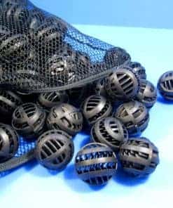 CORISRX 150pcs bio Ball 1.65" & Filter Zip Net Bag -