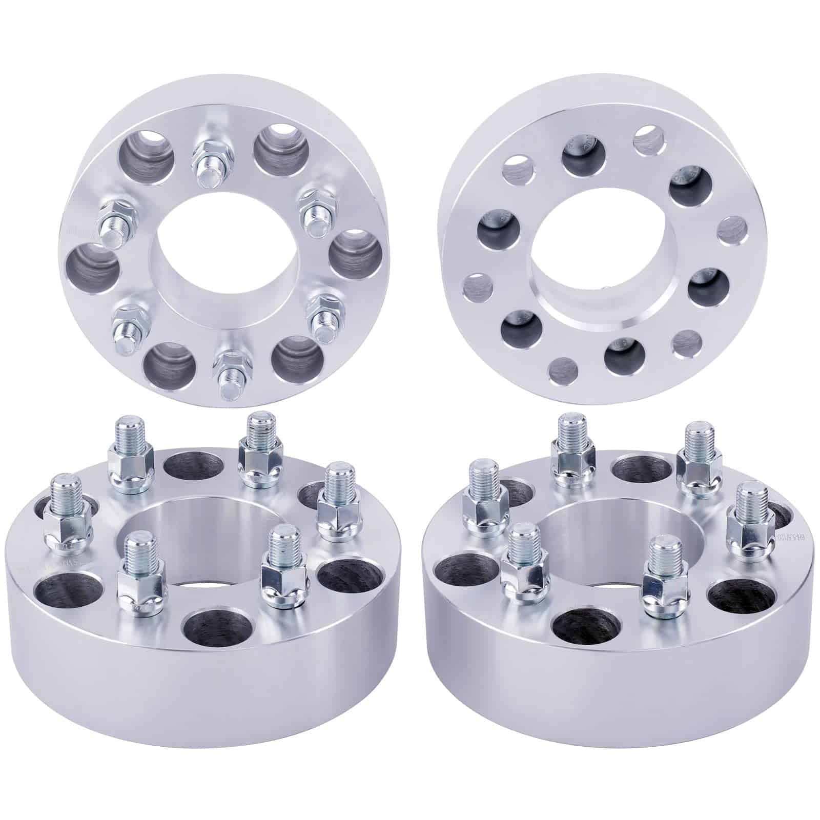 DCVAMOUS 4PC Separadores de rueda 6x5.5 de 2 pulgadas con