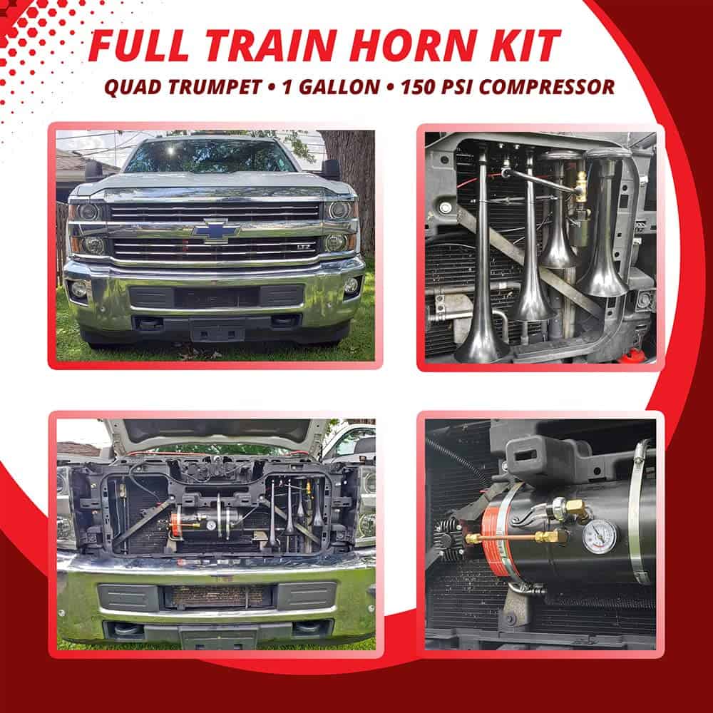 Kit de Bocina de Tren Vixen Horns para - Imagen 7