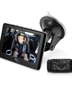 Yada | Monitor para bebés portátil para autos con cámara de