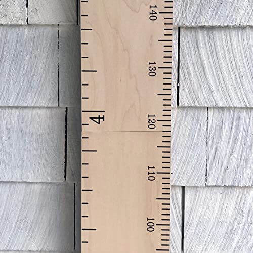 Regla de madera Headwaters Studio Growth Chart para niños | - Imagen 8