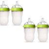 Set de 4 Biberones Comotomo Natural Feel, 5 Onzas, Color