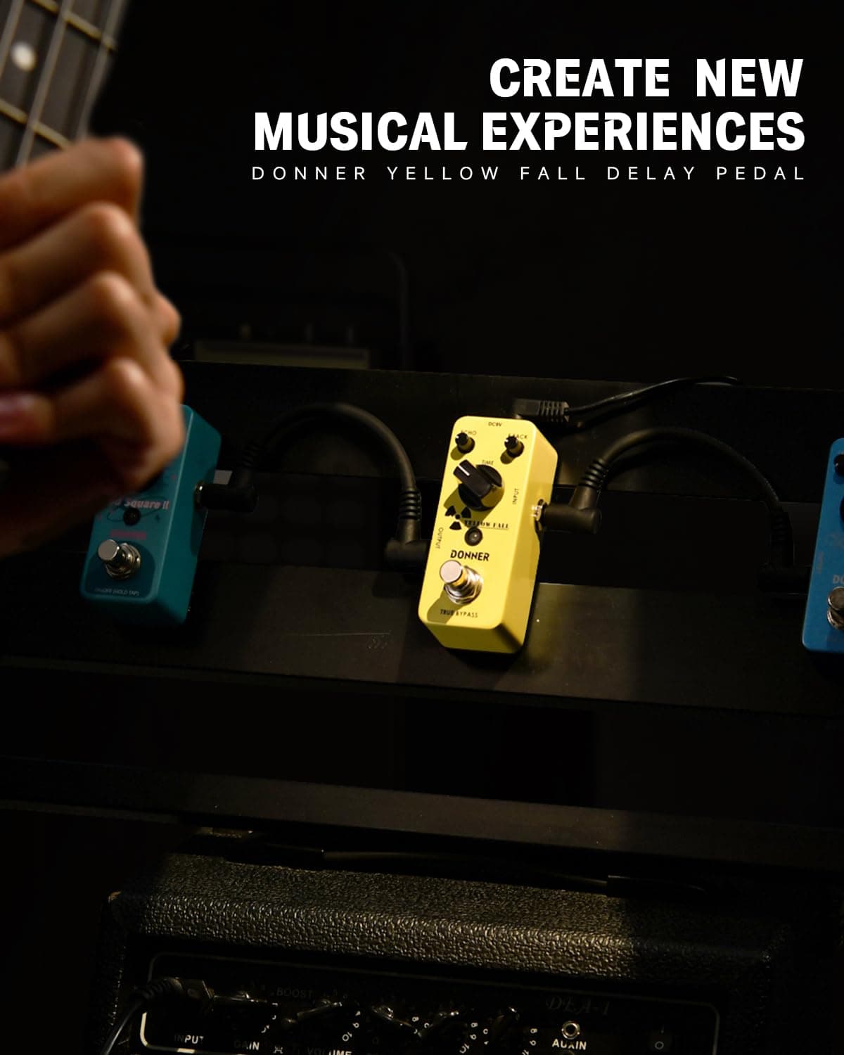 Pedal de Retardo para Guitarra Donner para Pedaleras, - Imagen 7