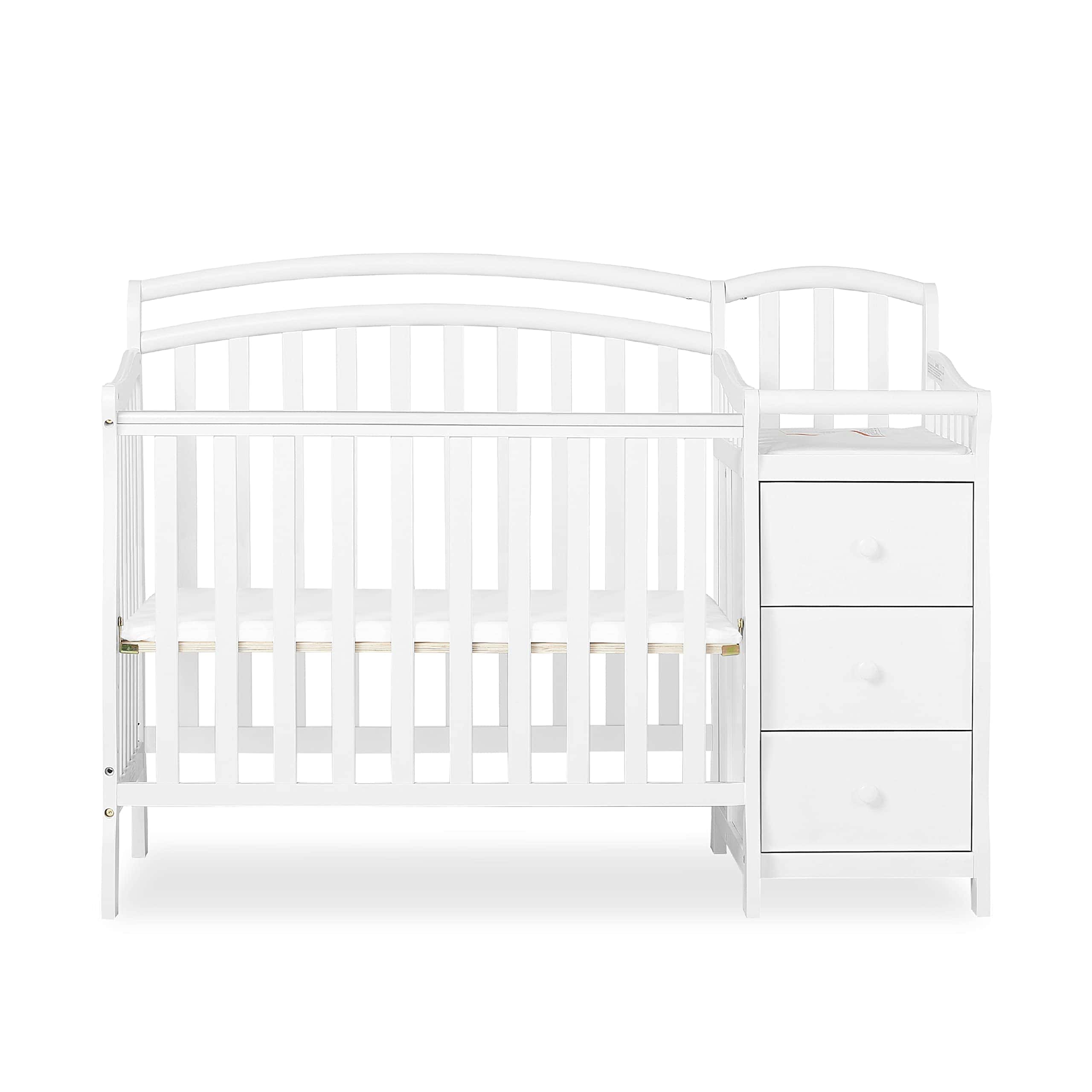 Cuna y Cambiador 3 en 1 Dream On Me Casco en Blanco, Cuna - Imagen 3