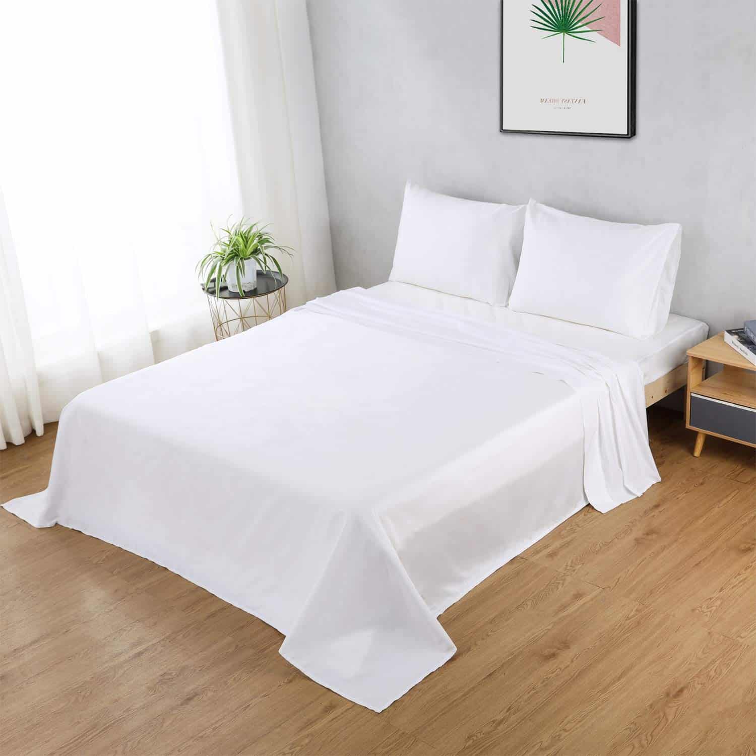 Sábana Plana/Encimera Tamaño Twin Extra Largo de Calidad - Imagen 5