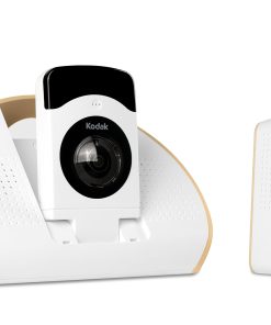 Monitor de bebé de video Wi-Fi HD de 180 grados Kodak