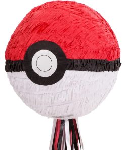 Piñata de Papel de Cuerda Party City, Pokeball de Pokémon -