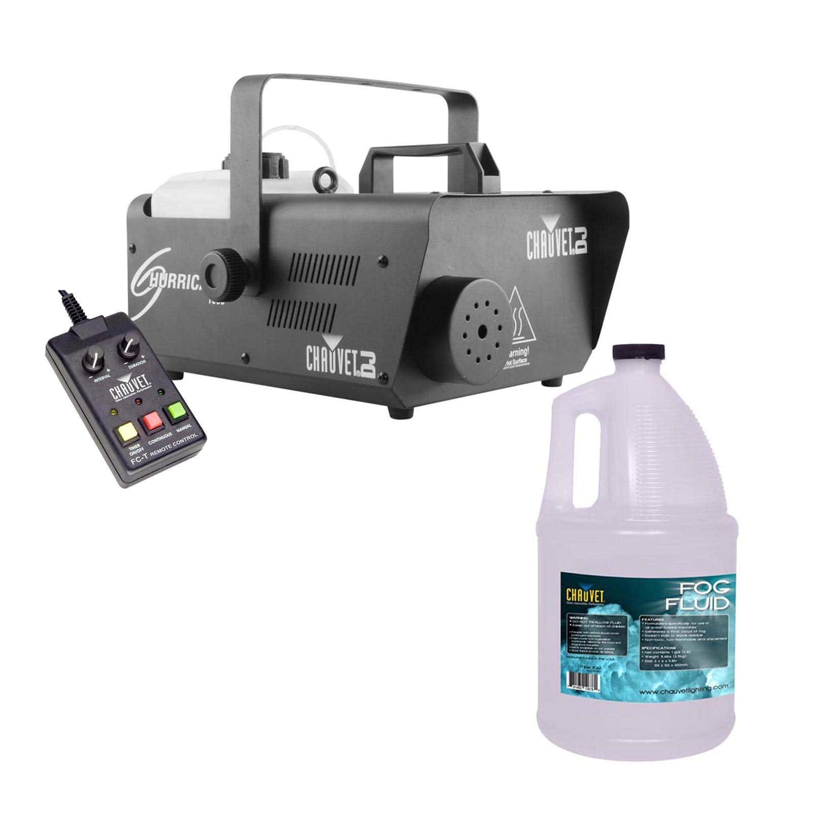 Máquina de Humo/Neblina CHAUVET DJ Hurricane 1600 con