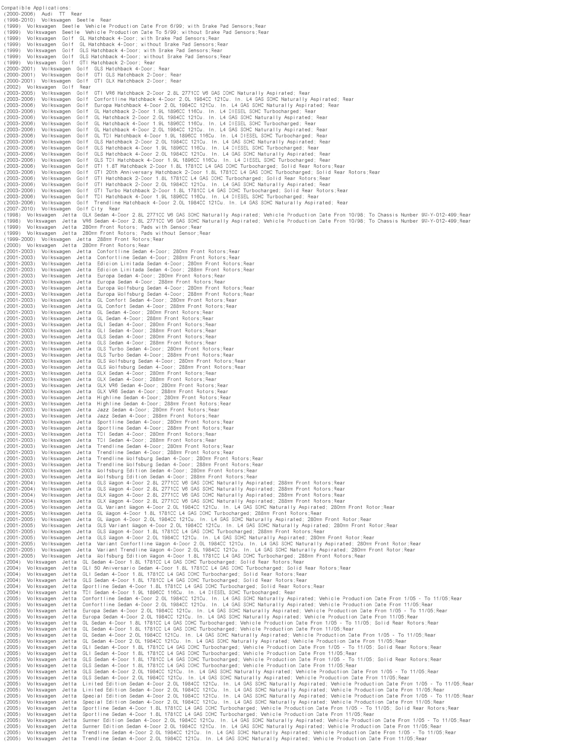 Kit de Frenos y Discos Traseros R1 Concepts | -ty, Jetta - Imagen 7