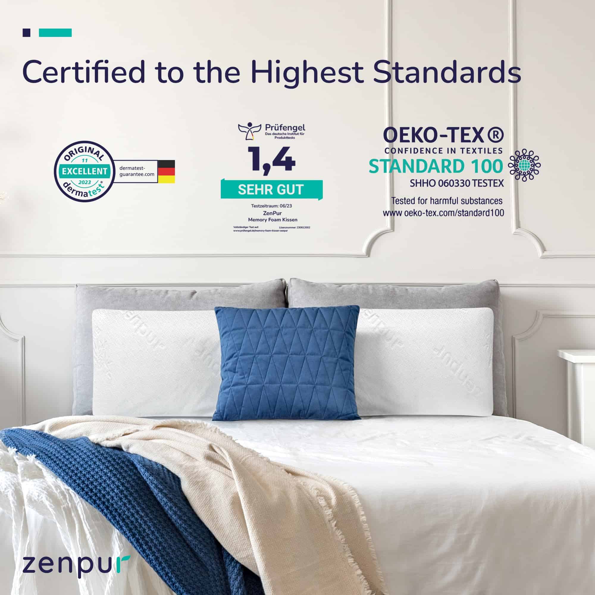 Almohada de Espuma Viscoelástica ZenPur - Almohada - Imagen 9