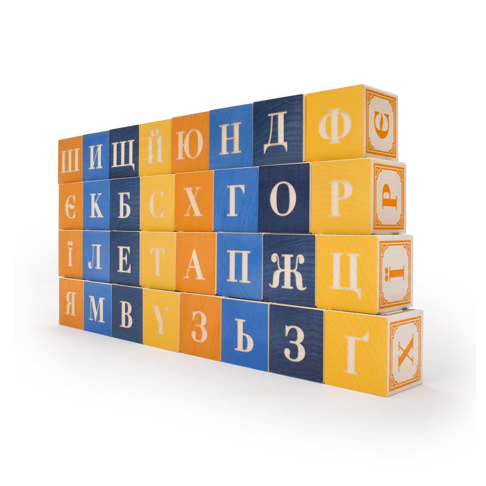 Bloques Ucranianos Uncle Goose - Hechos en EE. UU.