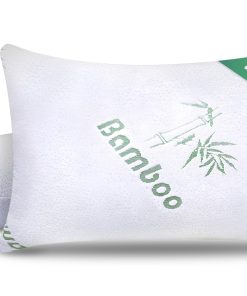 Juego de 2 almohadas de espuma viscoelástica tamaño Queen -