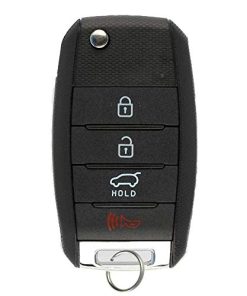 Llave Flipkey de 4 Botones OEM 2013-2015 Kia Soul