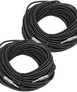 Par de Cables de Altavoz Pro de Audio Seismic Audio de 100