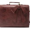 Bolso de mensajero vintage de moda ECOSUSI para mujer Bolso