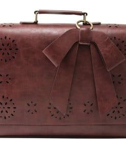 Bolso de mensajero vintage de moda ECOSUSI para mujer Bolso