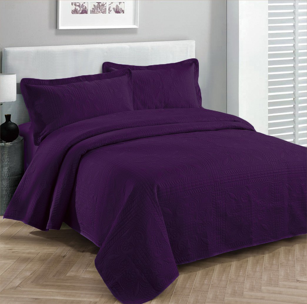 Colcha de Cama de Lujo Fancy Collection Cubrecama Con