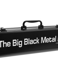 Caja Grande de Metal Negra, Compatible con Cards Against
