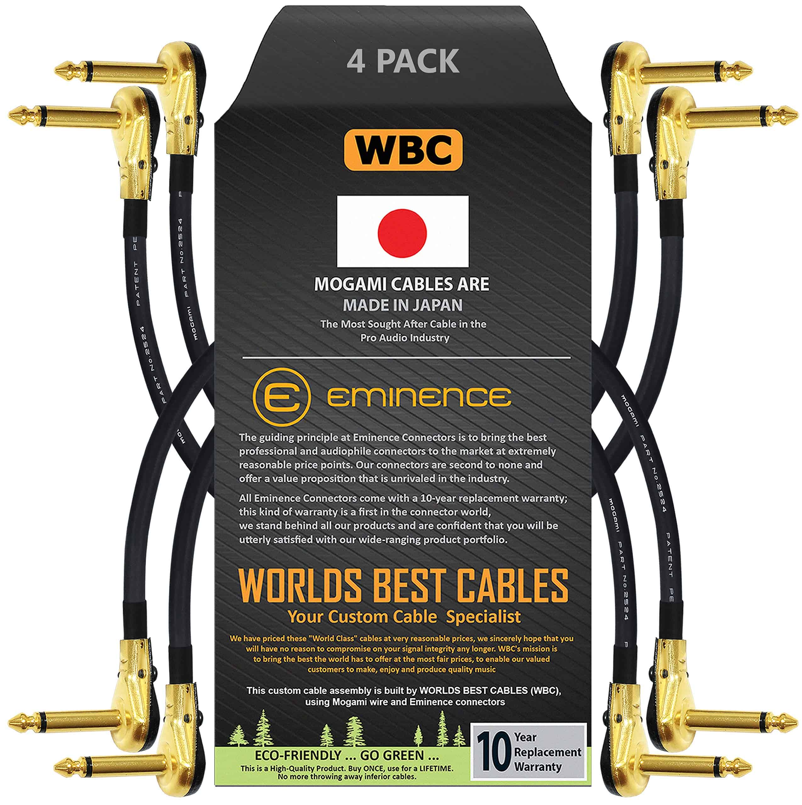 4 Unidades - Cable de 10 Pulgadas - Cable de Pedal,