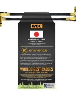 2 Unidades - 7 Pulgadas - Cable en S con Conectores Dorados