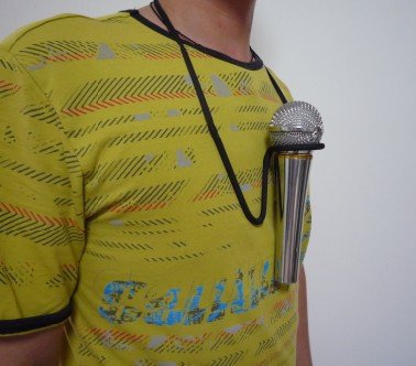 Soporte de micrófono manos libres para músicos, MC, magos y - Imagen 3