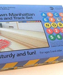 Set de Vías de Tren de Madera Munipals New York City Subway