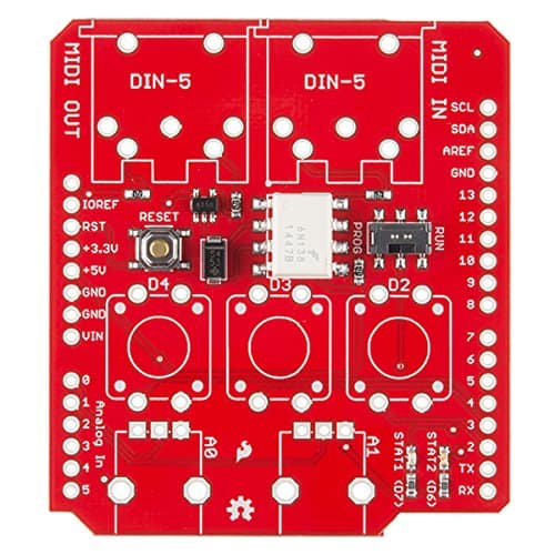 Shield MIDI SparkFun - Imagen 5