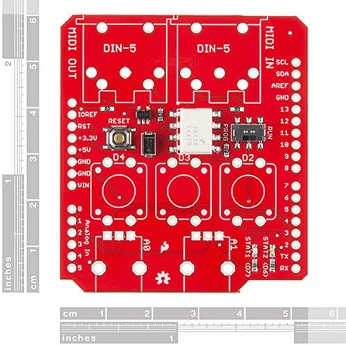 Shield MIDI SparkFun - Imagen 3