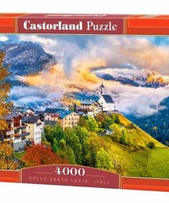 Rompecabezas Castorland de 4000 piezas, Colle Santa Lucia,