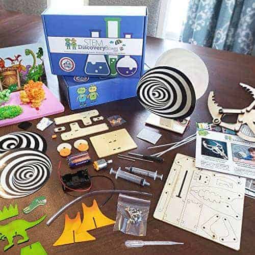 Kit de suscripción mensual STEM Discovery Boxes - Caja de 6