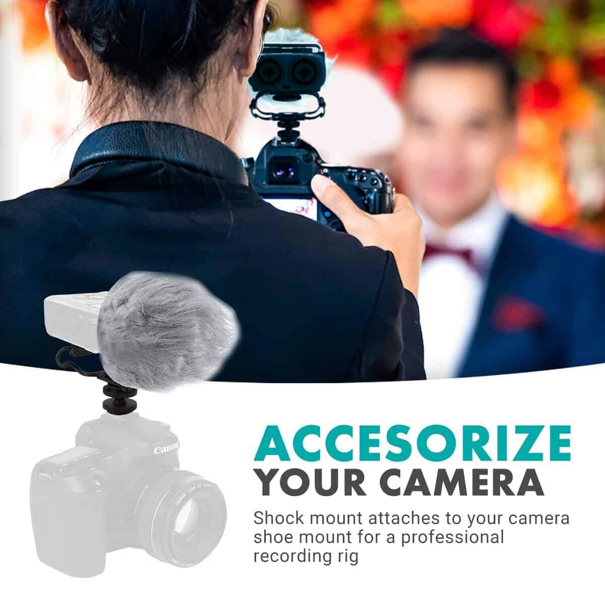 Kit de Accesorios Portable para Grabadoras Movo AEK-Z4 con - Imagen 6