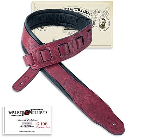 Correa de Guitarra Walker & Williams G-106 Hecha a Mano