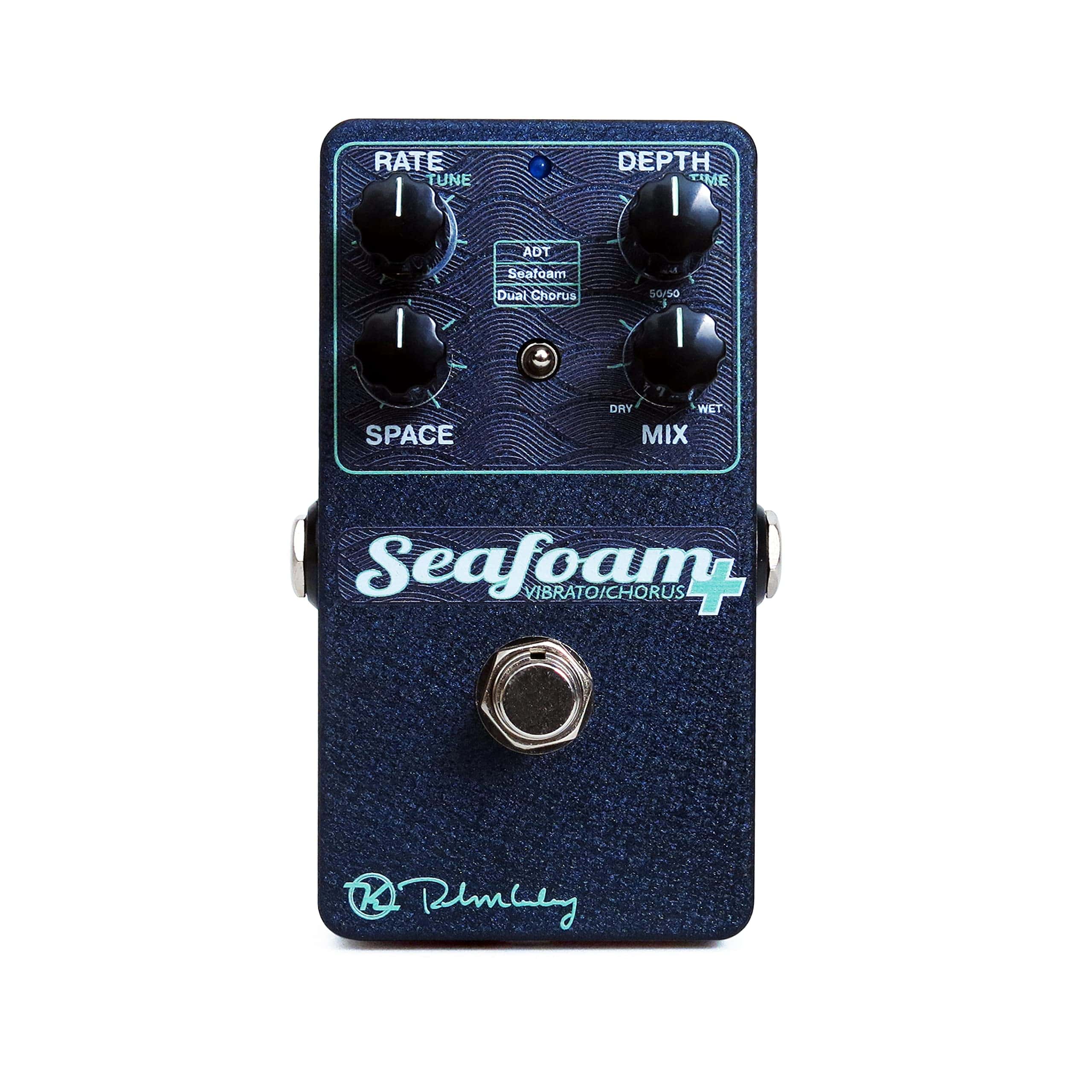 Pedal de efectos Keeley Seafoam Plus Vibrato Chorus, Azul