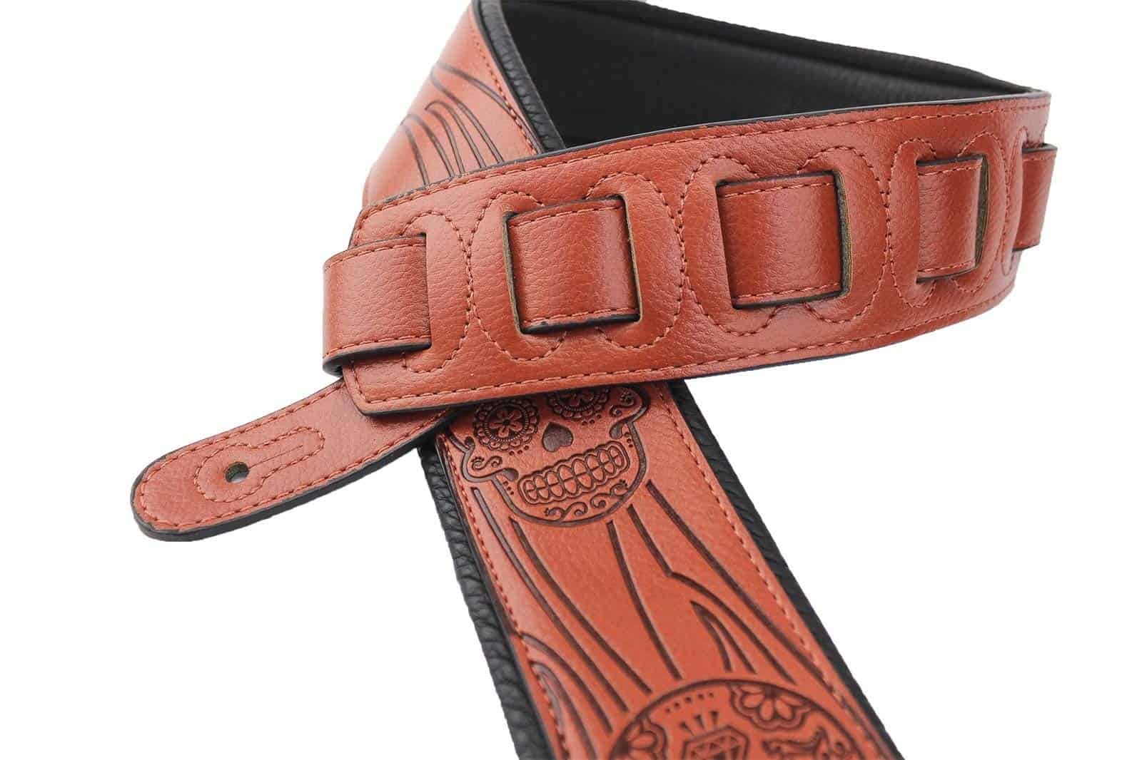 Correa para Guitarra Walker & Williams GM-1275 Sienna Brown - Imagen 5