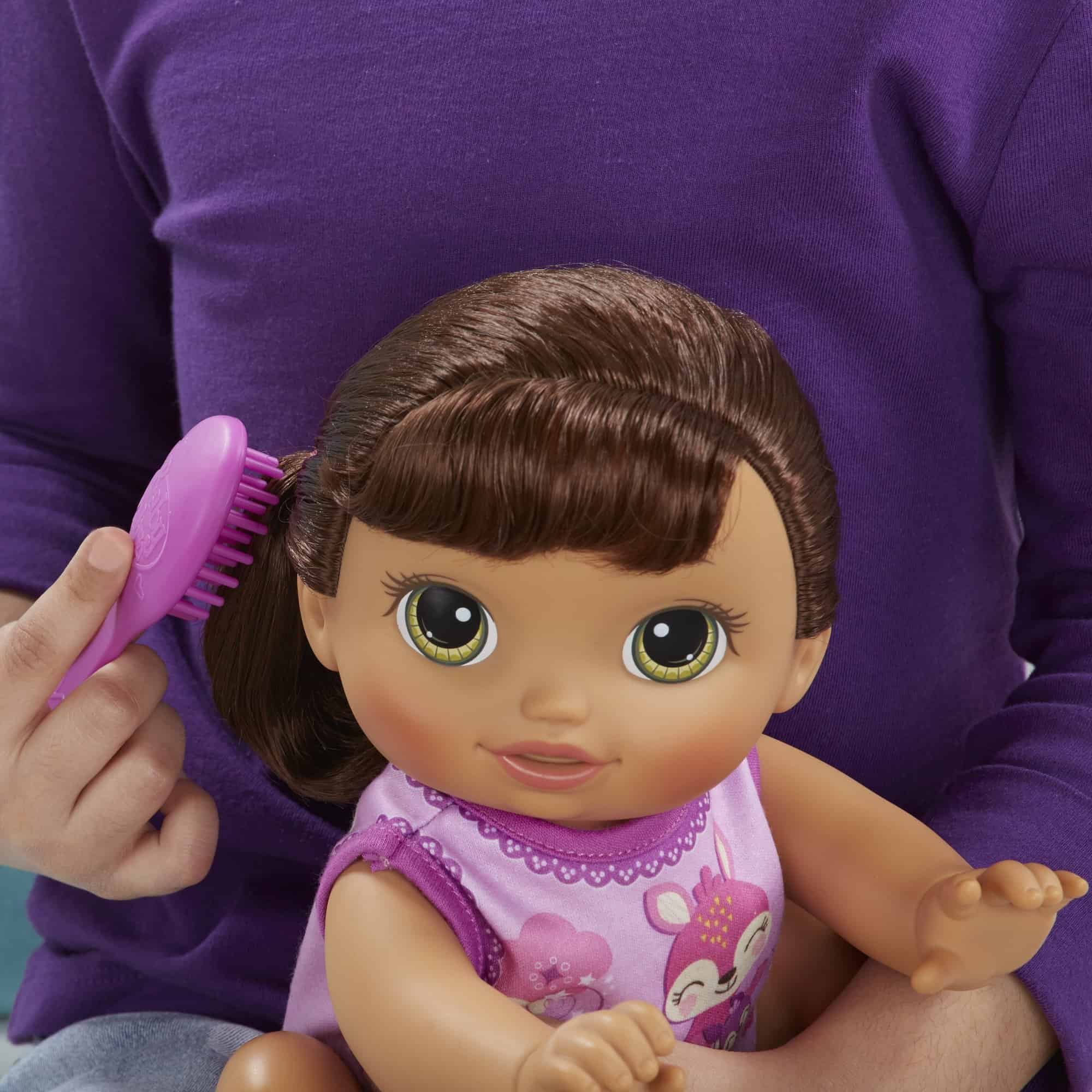 Muñeca Baby Alive Baby Go Bye Bye (Brunette) - Imagen 9