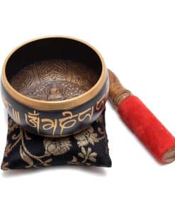 Tazón Tibetano - 4 pulgadas, Juego de 5 tazones tibetanos