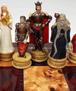 Juego de Ajedrez HPL King Arthur/Sir Lancelot La Edad Media